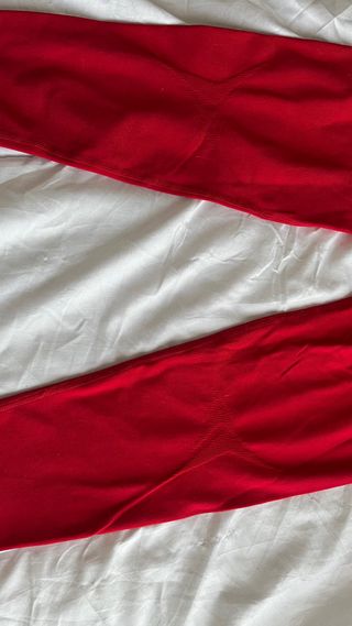 Leggings deportivos cintura alta rojos