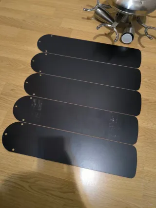 Ventilador de techo con palas reversibles