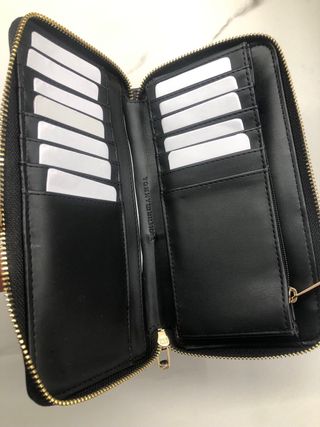 Cartera Tommy Hilfiger Azul con Raya Multicolor