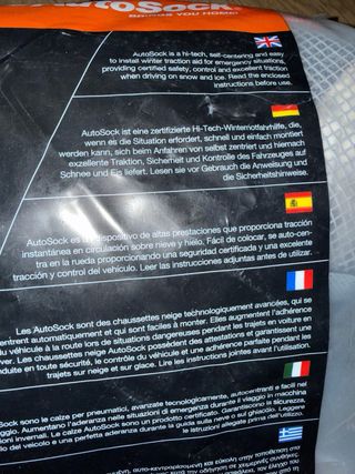 Cadenas textiles para nieve AutoSock 698