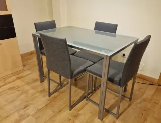 Muebles salón y mesa comedor madera