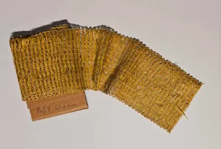 Galón lamé hojilla oro antiguo para manualidades