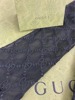 Guantes Gucci encaje GG