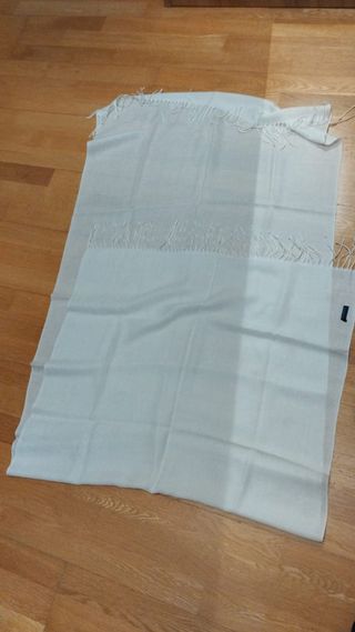 Pañuelo blanco mujer