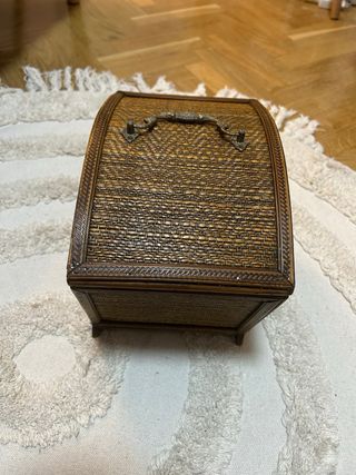 Cofre madera restaurado