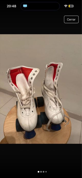 Patines blancos
