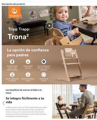 Baby set Stokke Tripp Trapp Naranja