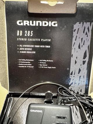 Reproductor Cassette Grundig BB 285 Radio