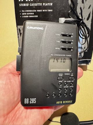 Reproductor Cassette Grundig BB 285 Radio