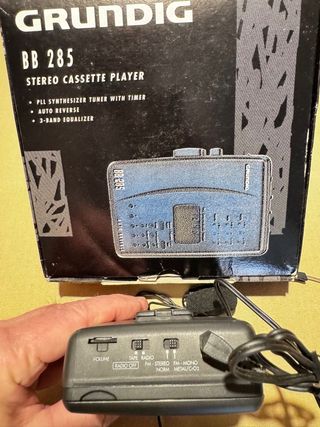 Reproductor Cassette Grundig BB 285 Radio