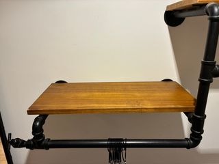 Estantería Industrial Madera y Metal