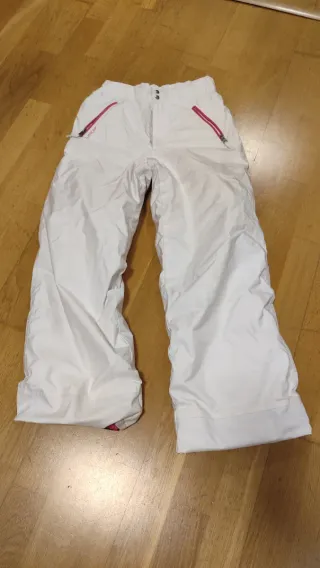 Pantalón de esquí blanco niña 12 años
