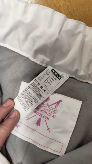 Pantalón de esquí blanco niña 12 años