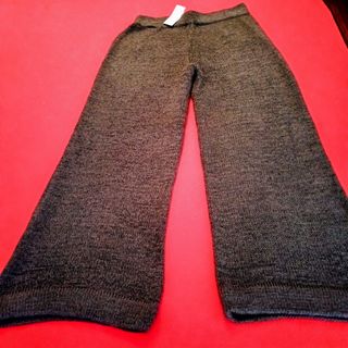 Pantalón Tejido Corte Inglés Talla M Gris