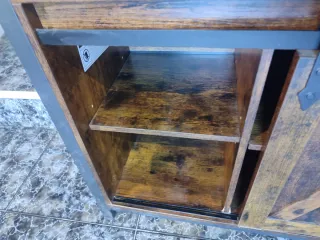 Mueble estilo industrial madera y metal