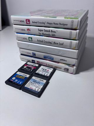 Pack Juegos Nintendo 3DS y DS