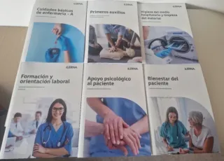 Libros tcae ilerna,  primer semestre