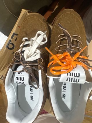 Sneakers New Balance x Miu Miu Marroni