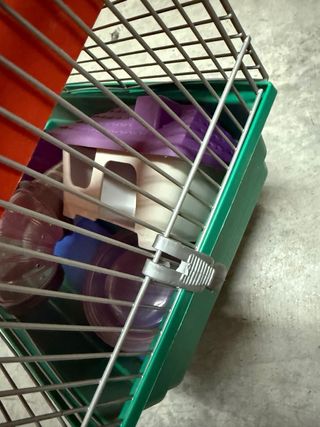 Jaula para hámster con accesorios