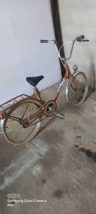 Bicicleta Clásica Marrón