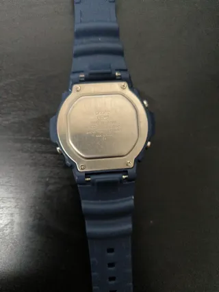 Reloj Casio Resistente Agua Compacto Azul