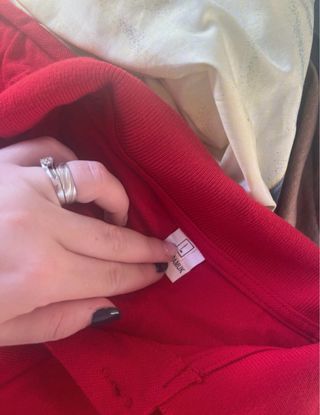 Polo uomo manica corta rosso