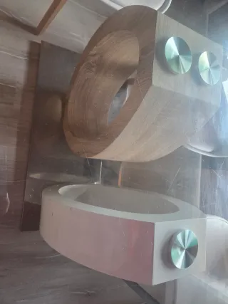 Mesa de comedor cristal templado.