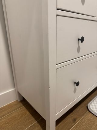 Cómoda IKEA Hemnes 8 cajones Blanca