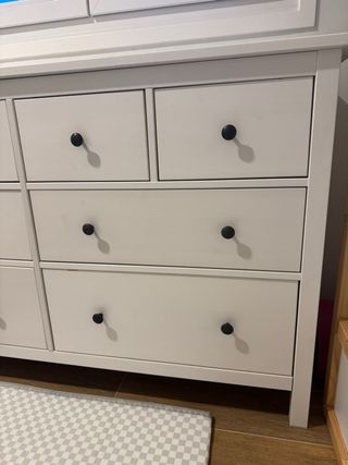 Cómoda IKEA Hemnes 8 cajones Blanca
