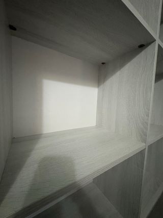 Estantería Librería Blanca y Gris