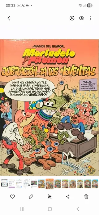 20 numeros Magos del Humor Mortadelo y Filemon.