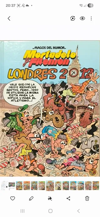 20 numeros Magos del Humor Mortadelo y Filemon.