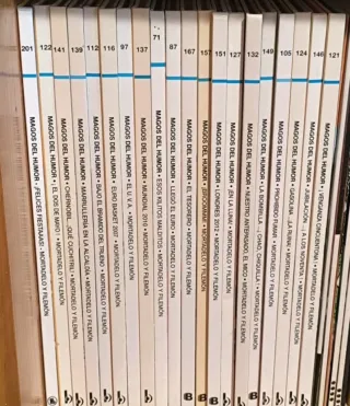 20 numeros Magos del Humor Mortadelo y Filemon.