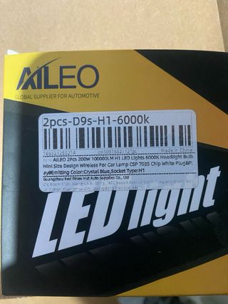 Bombilla LED H1 6000k (2 uds)