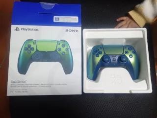 Mando DualSense Verde Chroma PS5