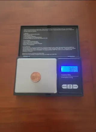 3 Bilance di precisione 500g 0,01g-2 nere e 1 grigia