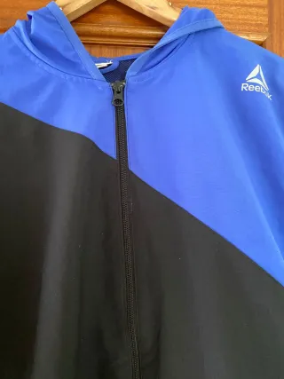 Chándal Reebok Hombre Azul y Negro