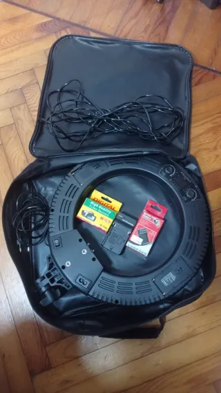 Aro de luz con trípode