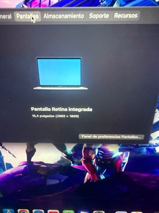 MacBook Pro A1707 15 2016 o se cambia