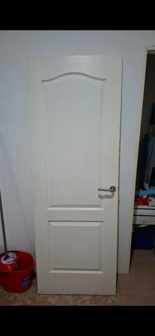 2 Puertas Madera Blancas