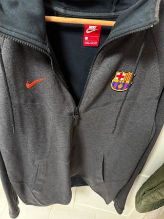 Chaqueta FC Barcelona Nike Gris