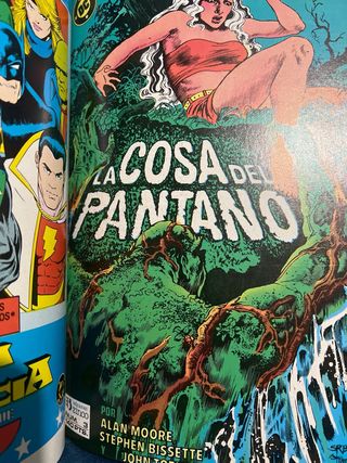 Comic la cosa del pantano Swamp thing mini serie