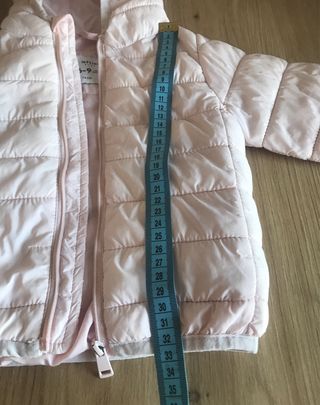 Pack Chaqueta Invierno Rosa Gorro Bebé Niña 74 cm