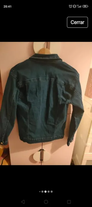 Cazadora vaquera con pedrería