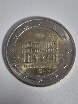 Moneda 2€ Alemania 2017 Rin-Palatinado