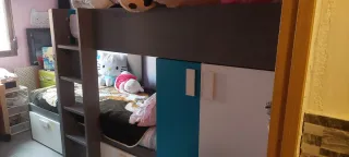 Literal; Armario y cajones incorporado