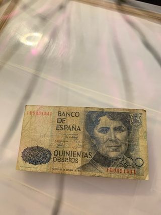 Billetes españoles antiguos