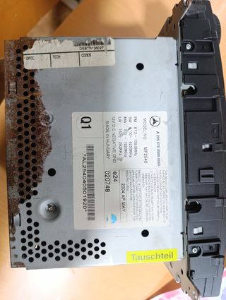 Radio Mercedes CLK