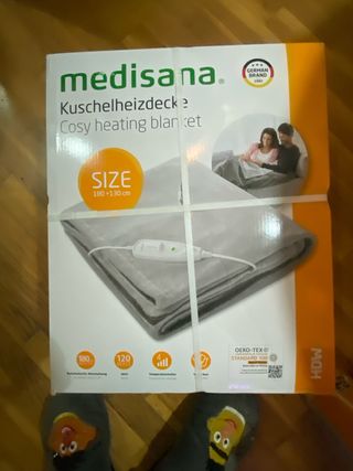 Manta Eléctrica Medisana Gris 180x130cm