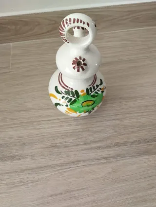 BOTIJO DE CERÁMICA VIDRIADA